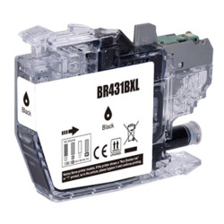 Compatible Brother LC431XLBK Black Ink Cartridge compatible 