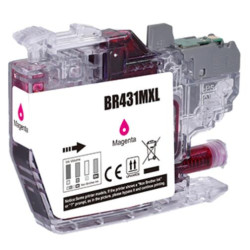 Compatible Brother LC431XLM Magenta Ink Cartridge compatible 