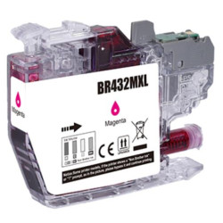 Compatible Brother LC432XLM Magenta Ink Cartridge compatible 