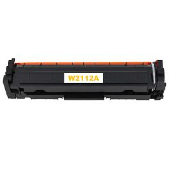 Compatible HP W2112A Yellow Toner Cartridge compatible without smart chip