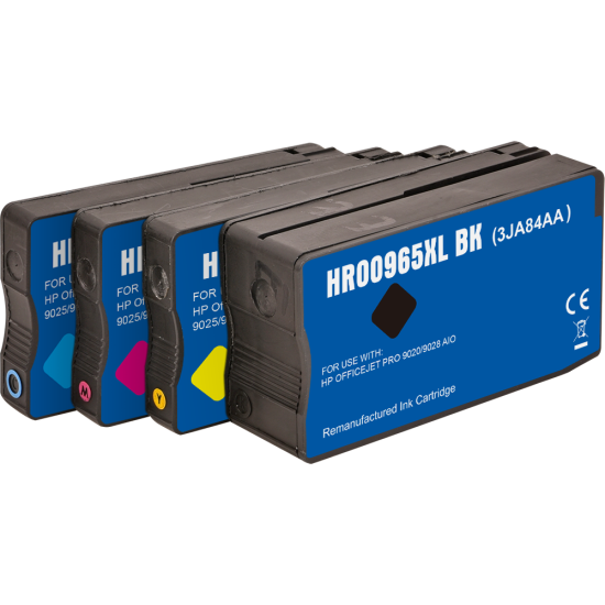 Compatible HP 965 XL Cyan/Magenta/Yellow Ink Cartridge compatible