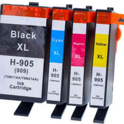 Compatible HP 905XL HP905 XL Ink Cartridge compatible Full Set compatible